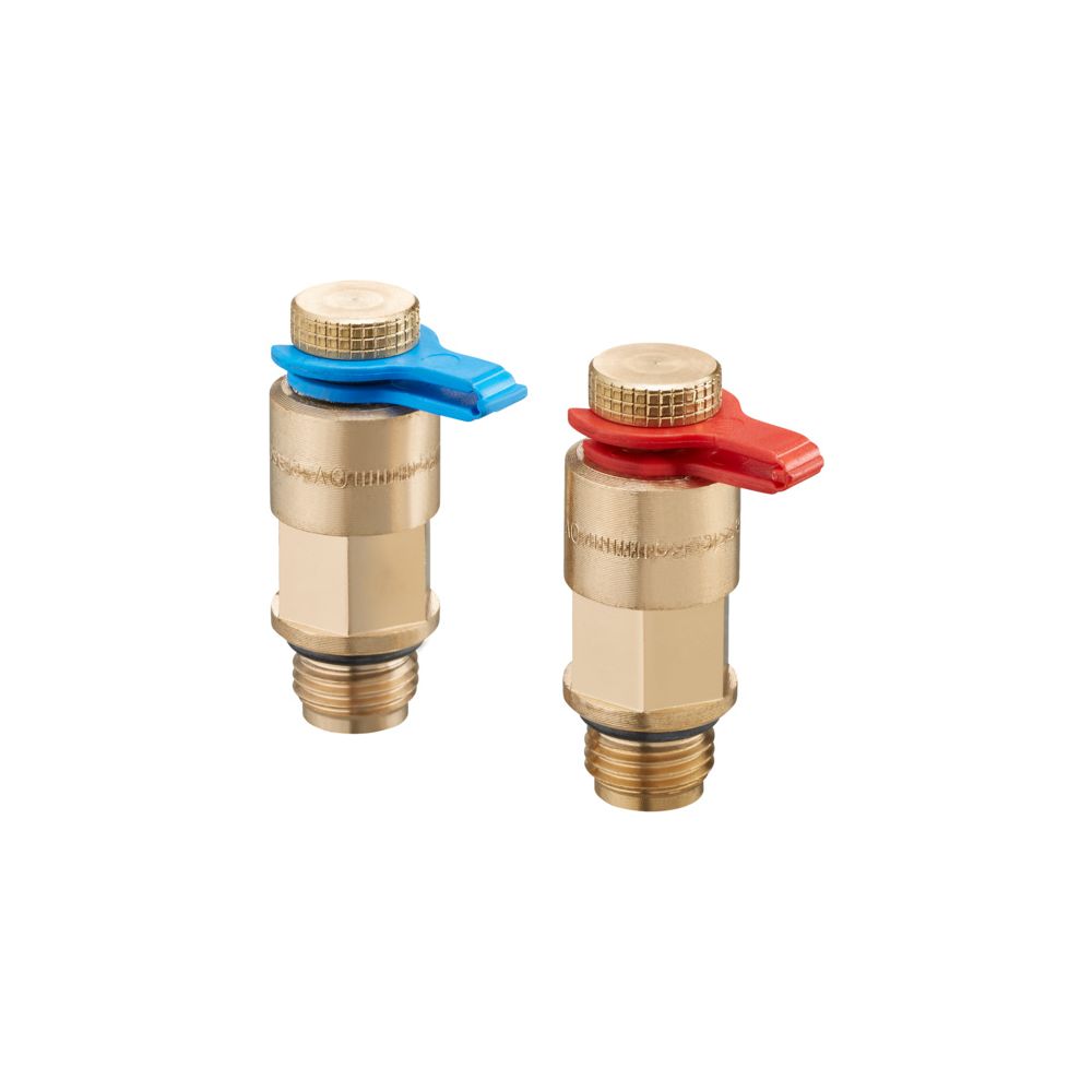 Oventrop Messventil 1x Rot, 1x Blau, Rotguss, 4209090... OVENTROP-4209090 4026755363821 (Abb. 2)