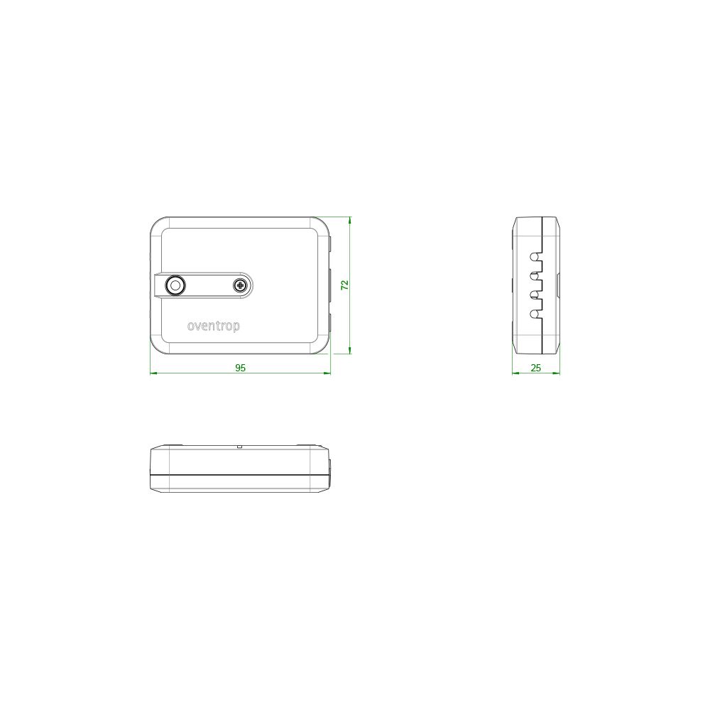 Oventrop Regtronic Kommunikationsmodul KM-IP, BACnet IP oder Modbus TCP, LED-Anzeige,... OVENTROP-1159094 4026755491999 (Abb. 4)