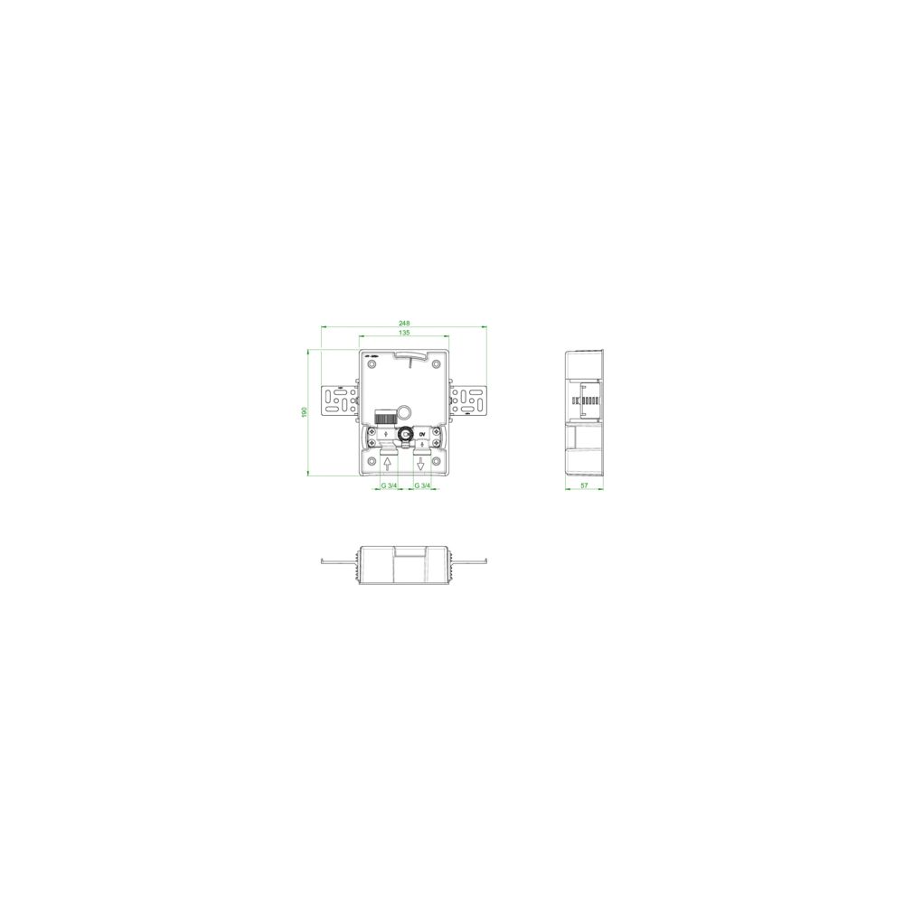 Oventrop Unibox TQ vario Thermostat, Q-Tech, ohne Abdeckung... OVENTROP-1022729 4026755471656 (Abb. 2)