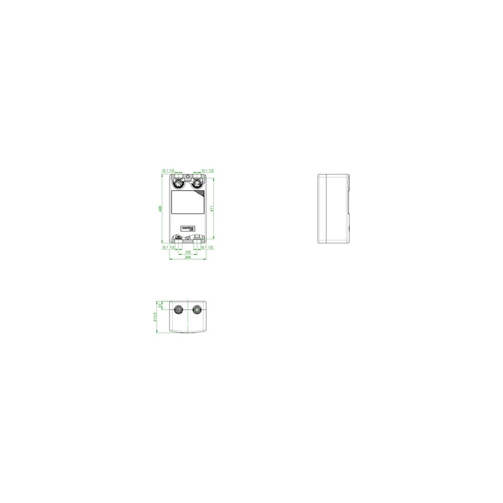 Oventrop Regumat S-180 Station DN 25 mit Grundfos Alpha 2.1 25-60, 1357073... OVENTROP-1357073 4026755423488 (Abb. 7)
