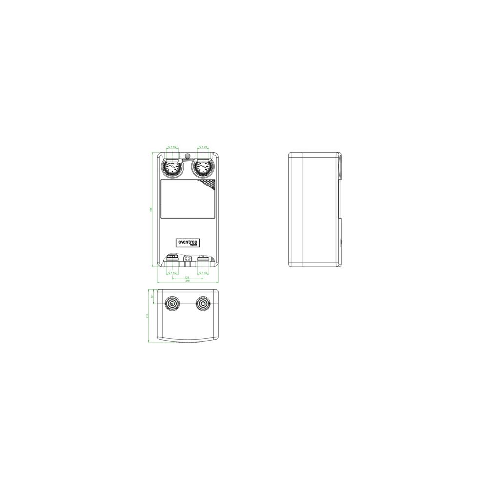 Oventrop Regumat M3-180 Station DN 25 mit Pumpe Wilo Para 25/6 SC, 1357272... OVENTROP-1357272 4026755423495 (Abb. 5)