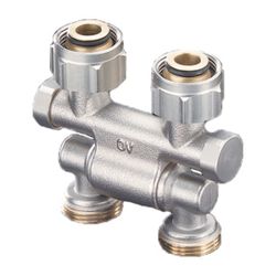 Oventrop ZB Multiflex F Absperrverschraubung schwenkbar, 3/4" Überwurfmutter x 3/4" A... OVENTROP-1015711 4026755183931 (Abb. 1)