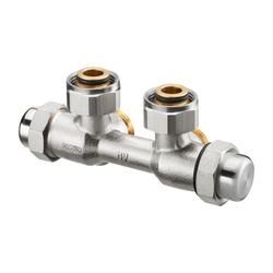 Oventrop Multiflex FQ Verschraubung für G 3/4" Außengewinde, Eckausführung links, G 3... OVENTROP-1015804 4026755443097 (Abb. 1)