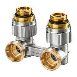 Oventrop ZB Multiflex Absperrwinkelverschraubung,1/2" x 3/4" Außengewinde, Messing ve... OVENTROP-1015884 4026755228908 (Abb. 1)