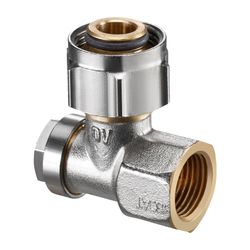 Oventrop Combi 3 Multiflex Absperrwinkelverschraubung, 3/4" Überwurfmutter x 1/2" Inn... OVENTROP-1016567 4026755302585 (Abb. 1)