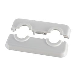 Oventrop Abdeckrosette flach, Nabenabstand 50mm, 16mm-Lochung, Kunststoff, 1016674... OVENTROP-1016674 4026755203783 (Abb. 1)