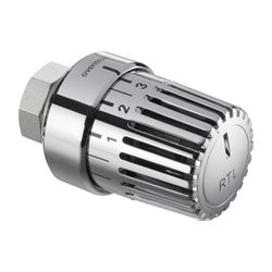 Oventrop Uni RTLH Thermostat 20-50 Grad C für Rücklauftemperaturbegrenzung, verchromt... OVENTROP-1027172 4026755217209 (Abb. 1)