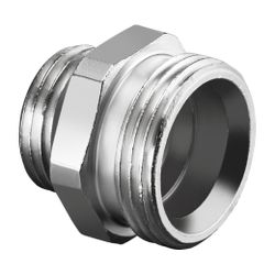 Oventrop Einschraubstutzen gerade G 1/2" Außengewinde x G 3/4" Außengewinde, Messing ... OVENTROP-1028161 4026755226966 (Abb. 1)