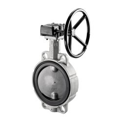 Oventrop Zwischenbau Absperrklappe mit Getriebe PN 16 EPDM Dichtung, DN 250... OVENTROP-1047257 4026755456356 (Abb. 1)