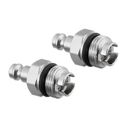 Oventrop Set 17, 2x Messnippel mit Sieb für Messgerät OV-DMC 2", Steckkupplung... OVENTROP-1069186 4026755273984 (Abb. 1)