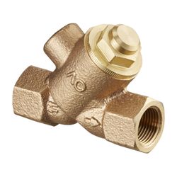 Oventrop Rückschlagventil EPDM Dichtung DN 10 Rp 3/8" Innengewinde, PN 25 WRAS, Rotgu... OVENTROP-1072103 4026755335729 (Abb. 1)