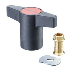 Oventrop Umrüstsatz Kunststoff Knebelgriff, DN 32 - DN 50... OVENTROP-1076073 4026755283389 (Abb. 1)