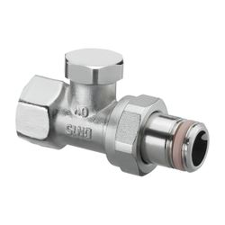 Oventrop Combi 2 Heizkörperverschraubung Durchgangsausführung, DN 15 selbstdichtend... OVENTROP-1091152 4026755461473 (Abb. 1)