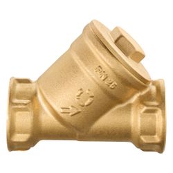 Oventrop Schmutzfänger DN 15, 1/2" IG, PN 25, Siebeinsatz 600um, Messing, 1120204... OVENTROP-1120204 4026755498660 (Abb. 1)