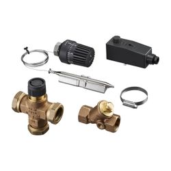 Oventrop Regelset für Flächenheizungen Set 3, mit Tri-D Ventil, bis 200m2... OVENTROP-1144253 4026755306415 (Abb. 1)