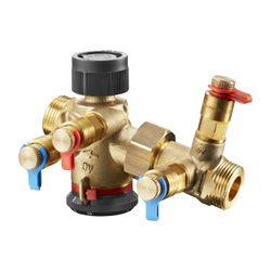 Oventrop Cocon QTZ Regulierventil DN 20 150-1050l/h, Außengewinde flachdichtend mit M... OVENTROP-1144566 4026755411683 (Abb. 1)