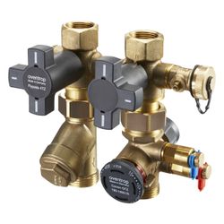 Oventrop Anschlussset Flypass 4TZ Cocon PICV 25, DN 25, PN 16, 400-2.500l/h, 1149557... OVENTROP-1149557 4026755490053 (Abb. 1)