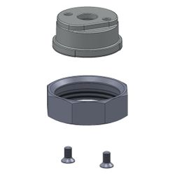 Oventrop Anschlussset termios Pro System für Anschluss M30x1,5, 1154070... OVENTROP-1154070 4026755554090 (Abb. 1)