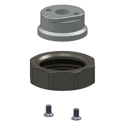 Oventrop Anschlussset termios Pro System für Anschluss M32x1,0 ista, 1154072... OVENTROP-1154072 4026755554267 (Abb. 1)