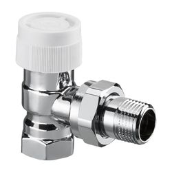 Oventrop CV 9 Thermostatventil DN 15 Eckform, verchromt... OVENTROP-1162054 4026755436341 (Abb. 1)