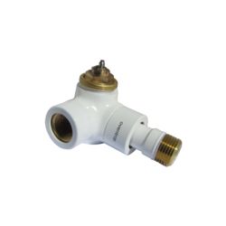 Oventrop Thermostatventil E DN15, 1/2", PN10, Wi.-Eck links, weiß... OVENTROP-1163462 4026755172164 (Abb. 1)