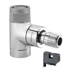 Oventrop EQ Thermostatventil DN 15 Eckausführung mit Q-Tec, verchromt... OVENTROP-1163552 4026755423419 (Abb. 1)