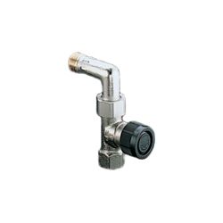 Oventrop Durchgangsventil mit Bogen 1/2" für Bypass-Comb Uno/Duo... OVENTROP-1181304 4026755407730 (Abb. 1)