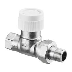 Oventrop AV 9 Thermostatventil DN 10 R 3/8" Außengewindex Rp 3/8" Innengewinde, Rückl... OVENTROP-1183893 4026755431643 (Abb. 1)