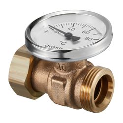 Oventrop Thermometerzwischenstücke DN 32 G 1 1/2" x G 1 1/2"... OVENTROP-1300954 4026755389791 (Abb. 1)