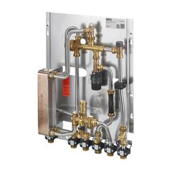 Oventrop Regudis W-HTU Wohnungsstation Basic Wärmeübertrager doppelwandig Kupfergelöt... OVENTROP-1340920 4026755431209 (Abb. 1)