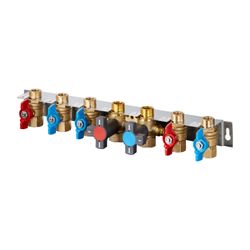 Oventrop Kugelhahnanschlussset für Regudis W-HTU, mit Spülfunktion... OVENTROP-1341082 4026755417043 (Abb. 1)