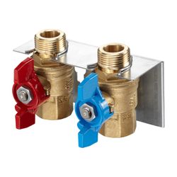 Oventrop Kugelhahnanschlussset für Regudis W-HTF, HT-Abgang... OVENTROP-1341183 4026755412710 (Abb. 1)