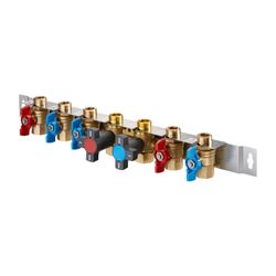 Oventrop Kugelhahnanschlussset für Regudis W-HTF, mit Spülfunktion... OVENTROP-1341185 4026755435429 (Abb. 1)