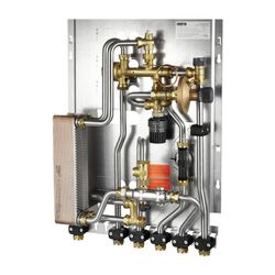 Oventrop Regudis W-HTU Wohnungsstation Wärmetauscher Kupfergelötet, 15 l/min, ohne Ka... OVENTROP-1341231 4026755393552 (Abb. 1)
