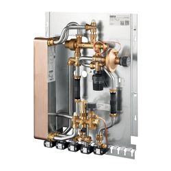 Oventrop Regudis W-TU Wohnungsstation Wärmetauscher Nickelgelötet, 17 l/min... OVENTROP-1341267 4026755431827 (Abb. 1)