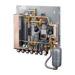 Oventrop Regudis W-HTU Duo Wohnungsstation Heizkreis Trennsystem 17 l/min, Wärmetausc... OVENTROP-1341332 4026755411805 (Abb. 1)