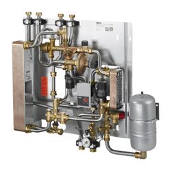 Oventrop Whgsstation Regudis W-HTO Duo Wärmetauscher Kupfergelötet, 17 l/min, mit Hei... OVENTROP-1341372 4026755430974 (Abb. 1)