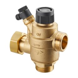 Oventrop Regelventil für Regudis W-HTE, mit integrierter Differenzdruck- und Volumens... OVENTROP-1344492 4026755462364 (Abb. 1)
