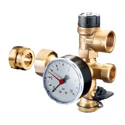 Oventrop Sicherheitsgruppenset für Wärmeübertrager Regumat... OVENTROP-1351598 4026755330663 (Abb. 1)