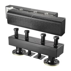Oventrop Verteilerbalken mit Isolierung DN 40/50, für vier Heizkreise... OVENTROP-1351694 4026755373042 (Abb. 1)