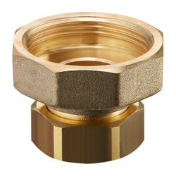 Oventrop Pumpenanschlussstutzen für Kesselverrohrung, G 1 1/2" Innengewinde x G 1” Üb... OVENTROP-1359091 4026755318302 (Abb. 1)