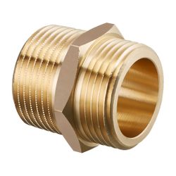 Oventrop Doppelnippel für Kesselverrohrung, R 1" x G 1” Außengewinde... OVENTROP-1359094 4026755328554 (Abb. 1)