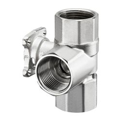 Oventrop Rückschichtkugelhahn DN 32 Rp 1 1/4", Kvs 15,00 PN 16, Messing... OVENTROP-1381192 4026755430639 (Abb. 1)