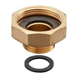 Oventrop Verschraubung G 1 1/2" Innengewinde x G 1” Innengewinde für Umwälzpumpe mit ... OVENTROP-1381587 4026755439694 (Abb. 1)