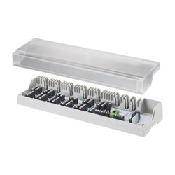 Oventrop Anschlussleiste 6 Regelzonen für Raumthermostate und Stellantriebe 24V/230V... OVENTROP-1400980 4026755435016 (Abb. 1)