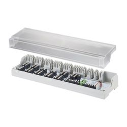 Oventrop Anschlussleiste 10 Regelzonen für Raumthermostate und Stellantriebe 24V... OVENTROP-1400982 4026755435030 (Abb. 1)