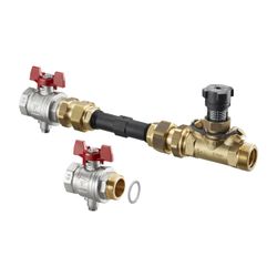 Oventrop Wärmemengenzähler-Anschluss-Set für Verteiler Durchgangsausführung, Hycocon ... OVENTROP-1404579 4026755350401 (Abb. 1)