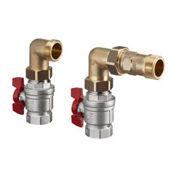Oventrop Winkel-Anschluss-Set für Multidis SF und SH Edelstahlverteiler... OVENTROP-1404780 4026755329926 (Abb. 1)