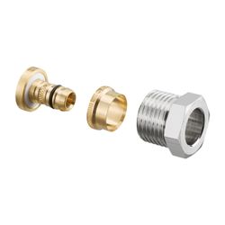 Oventrop Cofit S Klemmringverschraubung S für Innengewinde 1/2", 16x2,0mm x G 1/2" Au... OVENTROP-1507355 4026755192162 (Abb. 1)