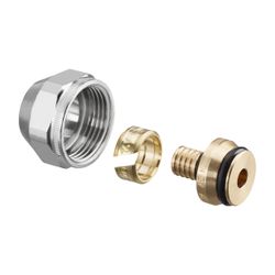 Oventrop Cofit S Klemmringverschraubung für Copipe 18x2,0mm x G 3/4" Überwurfmutter, ... OVENTROP-1507958 4026755253313 (Abb. 1)